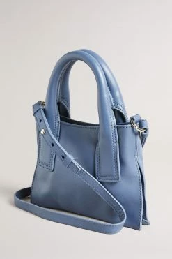 Ted Baker Sky-Blue Mayzii Eyelet Detail Mini Grab Tote Bag 8 Ted Baker Sky-Blue Mayzii Eyelet Detail Mini Grab Tote Bag -tedbaker Shop Online unnamed file 482