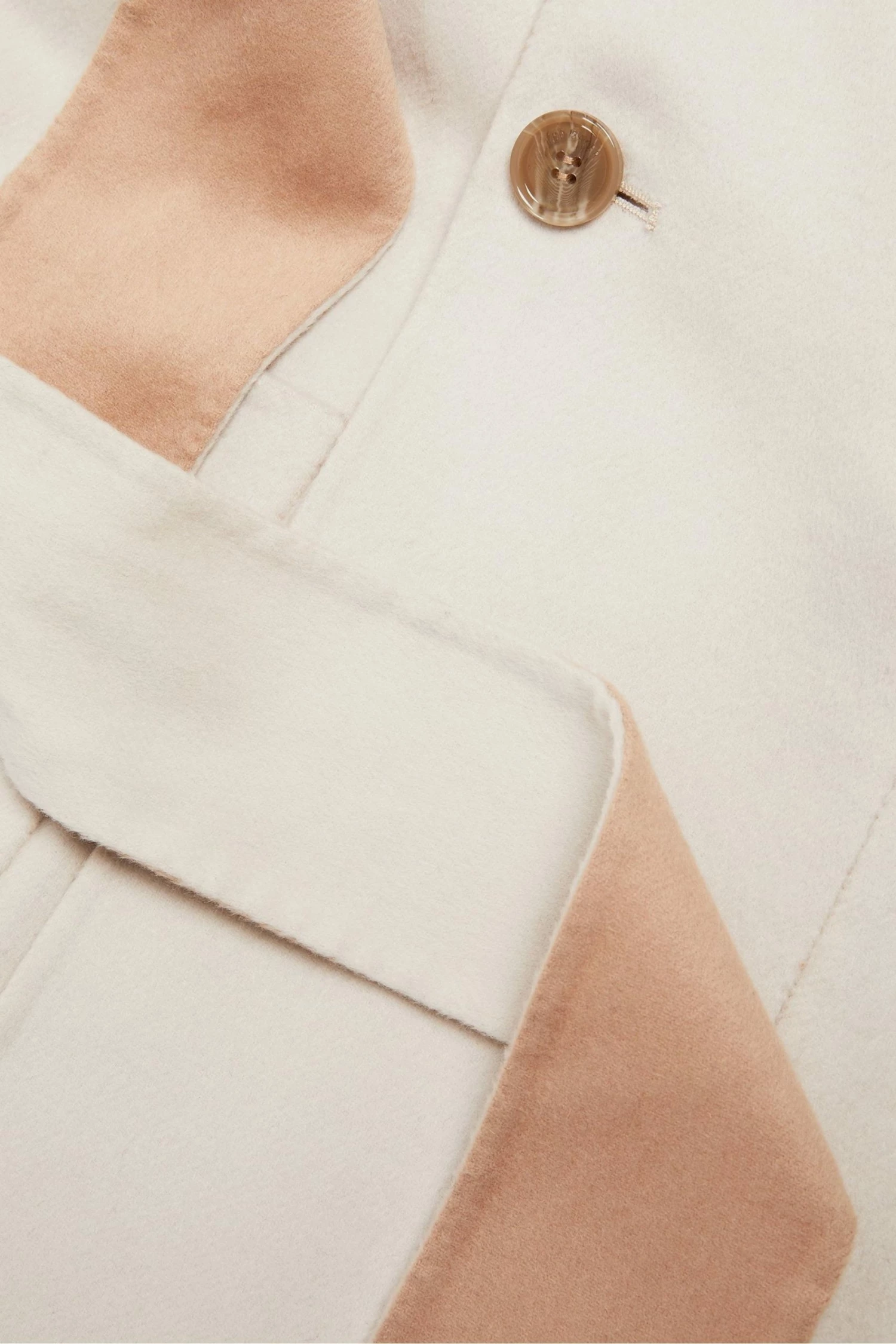 Ted Baker Anahh White Flood Length Double Faced Wool Coat 7 Ted Baker Anahh White Flood Length Double Faced Wool Coat - Image 5