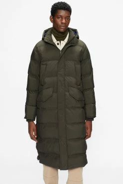 Ted Baker Green Superg Wadded Coat