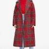 Ted Baker Jessel Red Tartan Coat