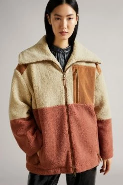 Ted Baker Cream/Pink Colourblock Borj Coat 13 Ted Baker Cream/Pink Colourblock Borj Coat -tedbaker Shop Online unnamed file 4885