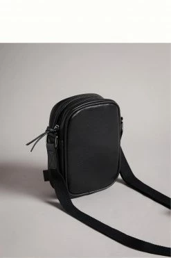 Ted Baker Black Evver Striped Pu Flight Bag 8 Ted Baker Black Evver Striped Pu Flight Bag -tedbaker Shop Online unnamed file 492