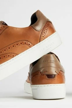 Ted Baker Dennton Brogue Leather Cupsole Shoes -tedbaker Shop Online unnamed file 4921