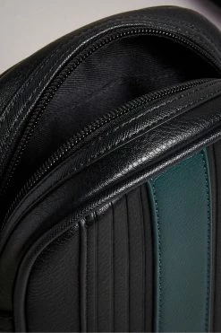 Ted Baker Black Evver Striped Pu Flight Bag 10 Ted Baker Black Evver Striped Pu Flight Bag -tedbaker Shop Online unnamed file 494