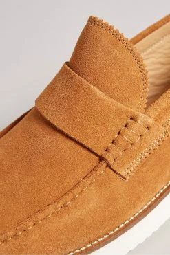 Ted Baker Mens Natural Isaacc Extralight Suede Loafers -tedbaker Shop Online unnamed file 4958