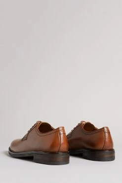 Ted Baker Regie Tan Brown Leather Lace Up Derby Shoes -tedbaker Shop Online unnamed file 4982