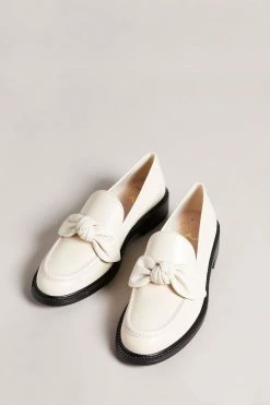 Ted Baker Lacy Natural Bow Detail Loafers 9 Ted Baker Lacy Natural Bow Detail Loafers -tedbaker Shop Online unnamed file 5003