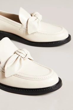 Ted Baker Lacy Natural Bow Detail Loafers 10 Ted Baker Lacy Natural Bow Detail Loafers -tedbaker Shop Online unnamed file 5004