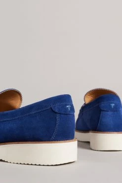 Ted Baker Isaacc Blue Extralight Suede Loafers -tedbaker Shop Online unnamed file 5008