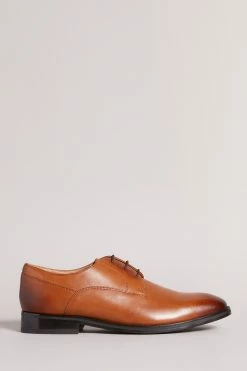 Ted Baker Kampten Tan Brown Formal Leather Derby Shoes