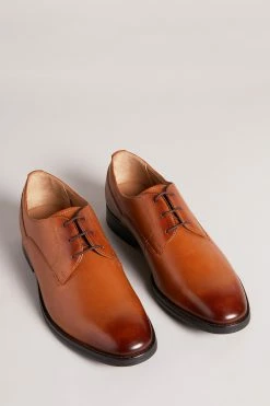 Ted Baker Kampten Tan Brown Formal Leather Derby Shoes -tedbaker Shop Online unnamed file 5040