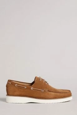 Ted Baker Darrol Tan Brown Suede Boat Shoes -tedbaker Shop Online unnamed file 5047