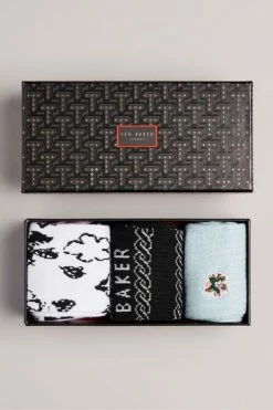 Ted Baker Coolpak Natural Assorted Three Pack Of Socks 9 Ted Baker Coolpak Natural Assorted Three Pack Of Socks -tedbaker Shop Online unnamed file 5055