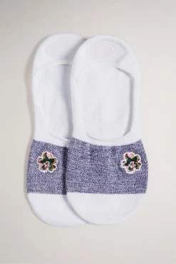 Ted Baker White Invisible Socks