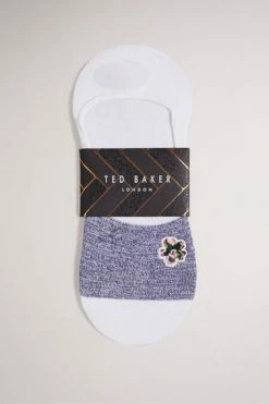 Ted Baker White Invisible Socks -tedbaker Shop Online unnamed file 5075