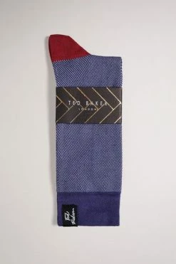 Ted Baker Blue Semi Plain Socks -tedbaker Shop Online unnamed file 5079