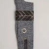 Ted Baker Boelow Grey Flower Embroidery Socks -tedbaker Shop Online unnamed file 5088