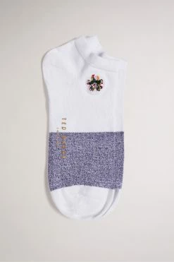 Ted Baker White Trainer Socks -tedbaker Shop Online unnamed file 5101