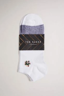 Ted Baker White Trainer Socks -tedbaker Shop Online unnamed file 5103
