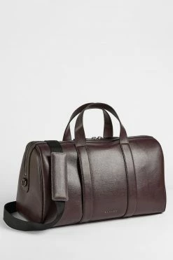 Featured Products 9 Ted Baker Red Fidick Saffiano Leather Holdall