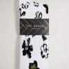 Ted Baker White Magnolia Pattern Socks