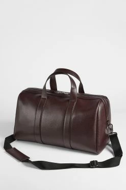 Ted Baker Red Fidick Saffiano Leather Holdall -tedbaker Shop Online unnamed file 514