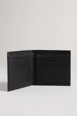 Ted Baker Shaun Black Bifold Wallet With Rubberised Branding -tedbaker Shop Online unnamed file 5161