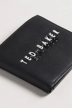 Ted Baker Shaun Black Bifold Wallet With Rubberised Branding -tedbaker Shop Online unnamed file 5162