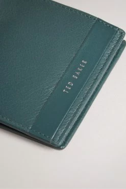 Ted Baker Stuert Dark Green Leather Bifold Wallet -tedbaker Shop Online unnamed file 5167