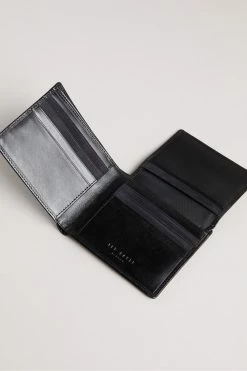 Ted Baker Sammed Black Folded Leather Wallet -tedbaker Shop Online unnamed file 5172