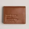 Ted Baker Natural Giant Leather Folded Card Holder