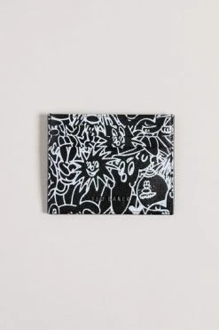 Ted Baker Stanis Black Scribble Leather Cardholder -tedbaker Shop Online unnamed file 5192