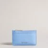 Ted Baker Mid-Blue Garcia Zip Card Holder