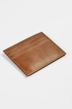 Ted Baker Rifle Embossed Corner Leather Cardholder Brown -tedbaker Shop Online unnamed file 5200