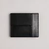 Ted Baker Samul Black Leather Bifold Wallet