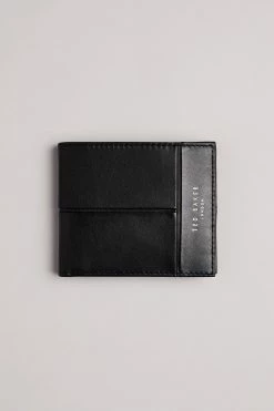 Ted Baker Samul Black Leather Bifold Wallet