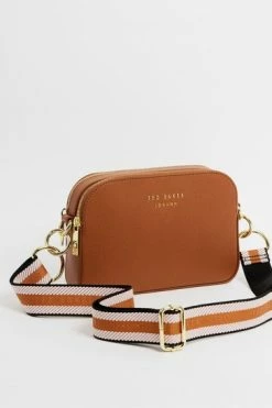Ted Baker Brown Amerrah Branded Webbing Strap Camera Bag -tedbaker Shop Online unnamed file 521
