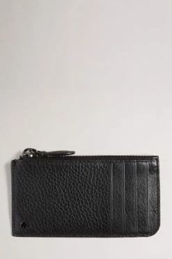Ted Baker Steave Black Leather Card Holder With Coin Pocket -tedbaker Shop Online unnamed file 5222
