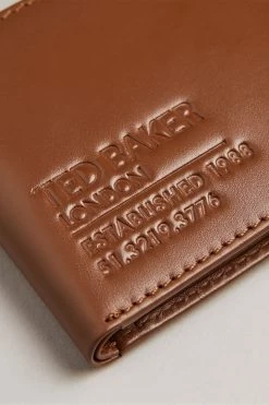 Ted Baker Groote Natural Leather Bifold Wallet With Coin Pocket -tedbaker Shop Online unnamed file 5229