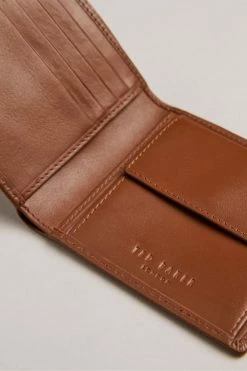 Ted Baker Groote Natural Leather Bifold Wallet With Coin Pocket -tedbaker Shop Online unnamed file 5230
