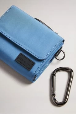 Ted Baker Blue Dans Nylon Clip-On Wallet -tedbaker Shop Online unnamed file 5239