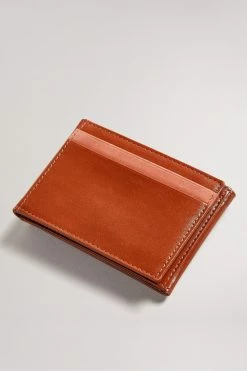 Ted Baker Sammey Dark Orange Folded Leather Card Holder -tedbaker Shop Online unnamed file 5248