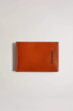 Ted Baker Sammey Dark Orange Folded Leather Card Holder -tedbaker Shop Online unnamed file 5249