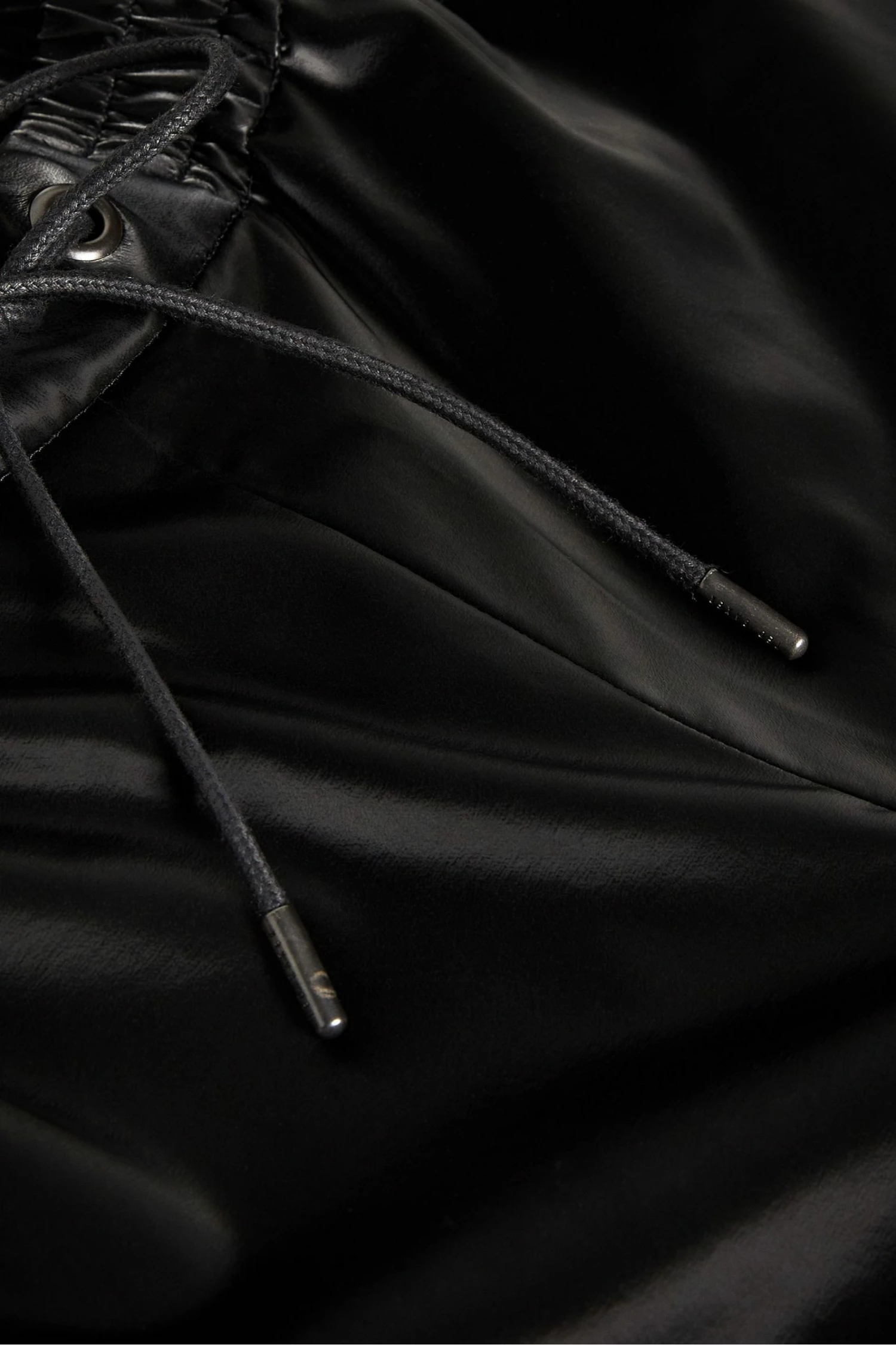 Ted Baker Black Pu Satin Relaxed Joggers 7 Ted Baker Black Pu Satin Relaxed Joggers - Image 5