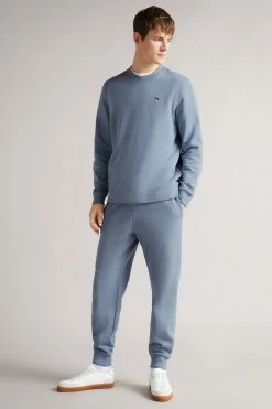 Ted Baker Lt-Blue Latima Jersey Joggers