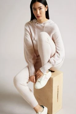 Ted Baker Pink Organic Cashmere Joggers