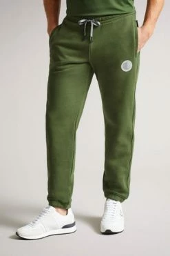 Ted Baker Akabusi Khaki Green Active Jersey Joggers -tedbaker Shop Online unnamed file 5336