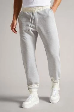 Ted Baker Grey-Marl Wigton Jersey Joggers -tedbaker Shop Online unnamed file 5363