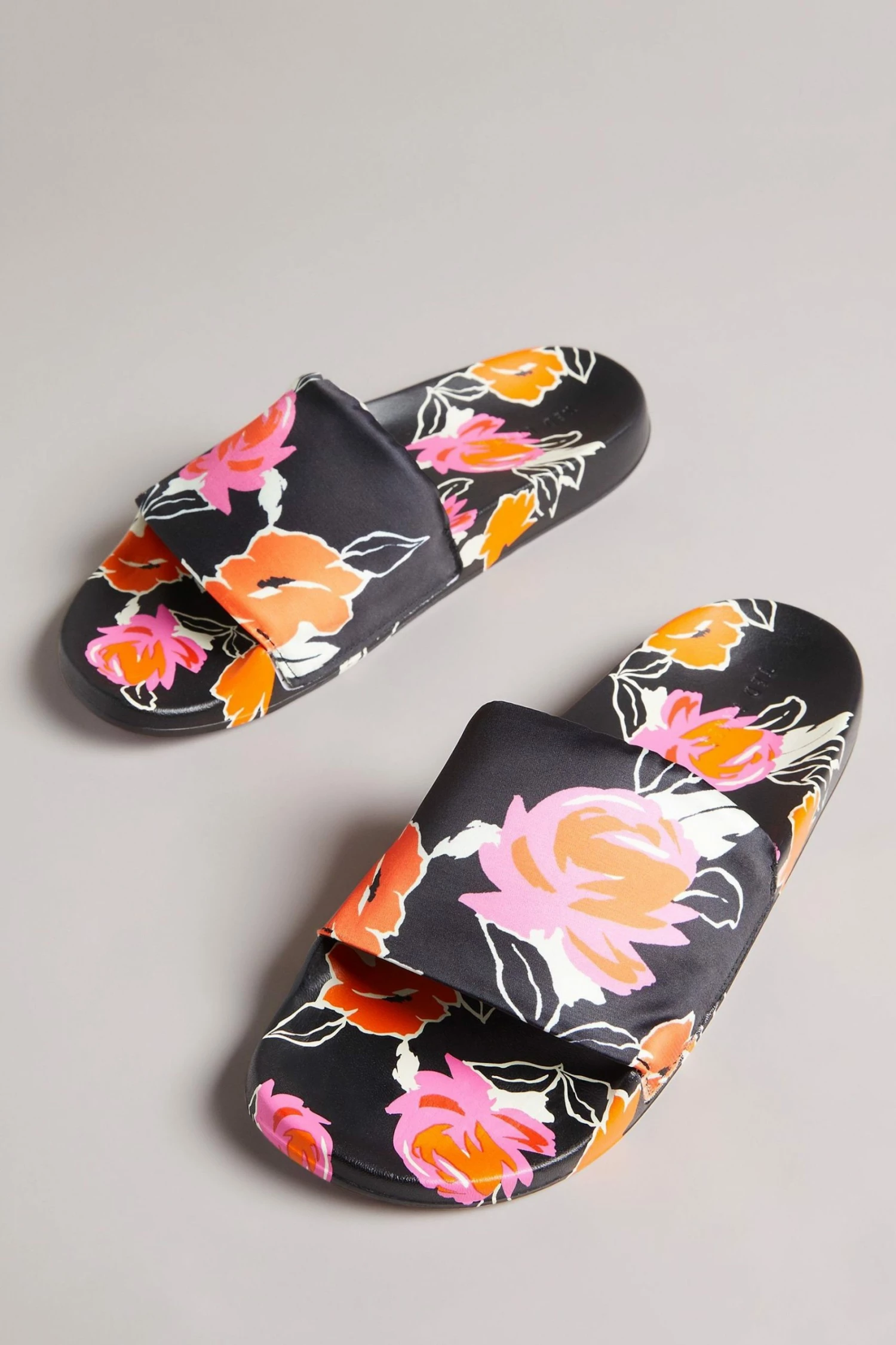 Ted Baker Black Bolt On Printed Sliders 3 Ted Baker Black Bolt On Printed Sliders - Image 2