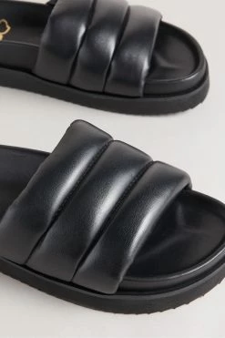 Ted Baker Amirra Black Padded Flat Mule Slider -tedbaker Shop Online unnamed file 5392